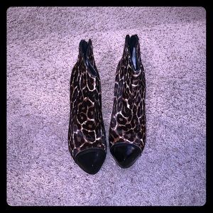 Michael Kors Leopard Ankle boots